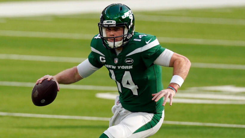 New York Jets quarterback Sam Darnold
