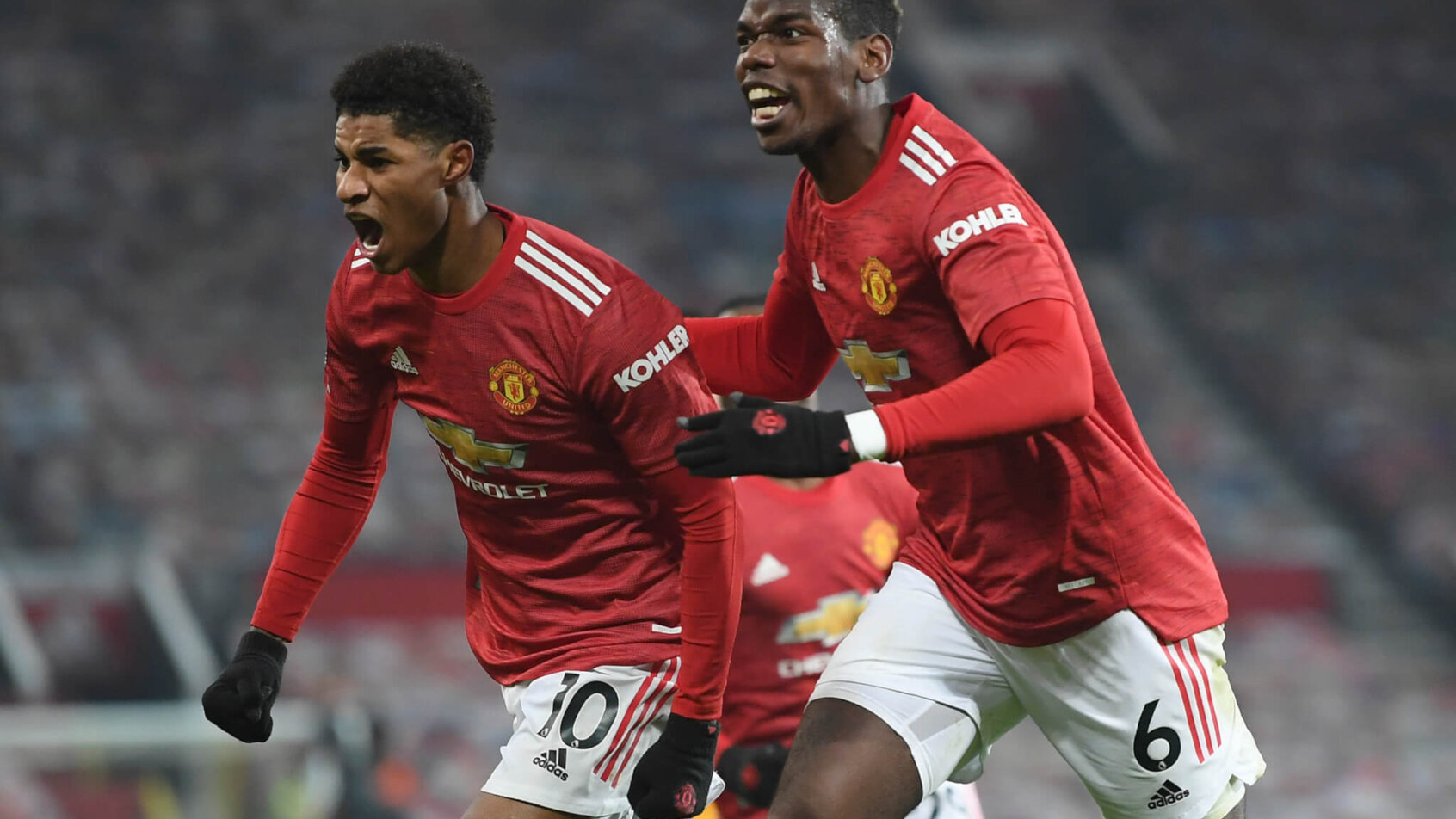 Manchester United's Marcus Rashford