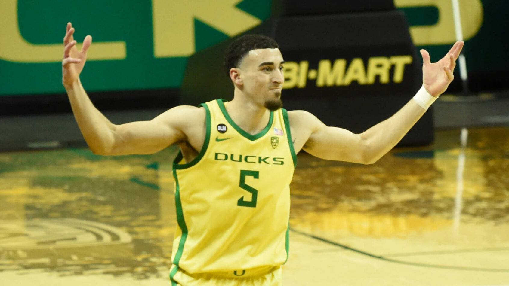 Chris Duarte Oregon Ducks