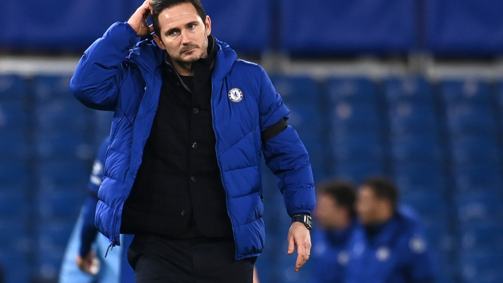 Chelsea's head coach Frank Lampard