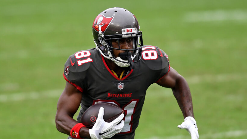 Tampa Bay Buccaneers wide receiver Antonio Brown