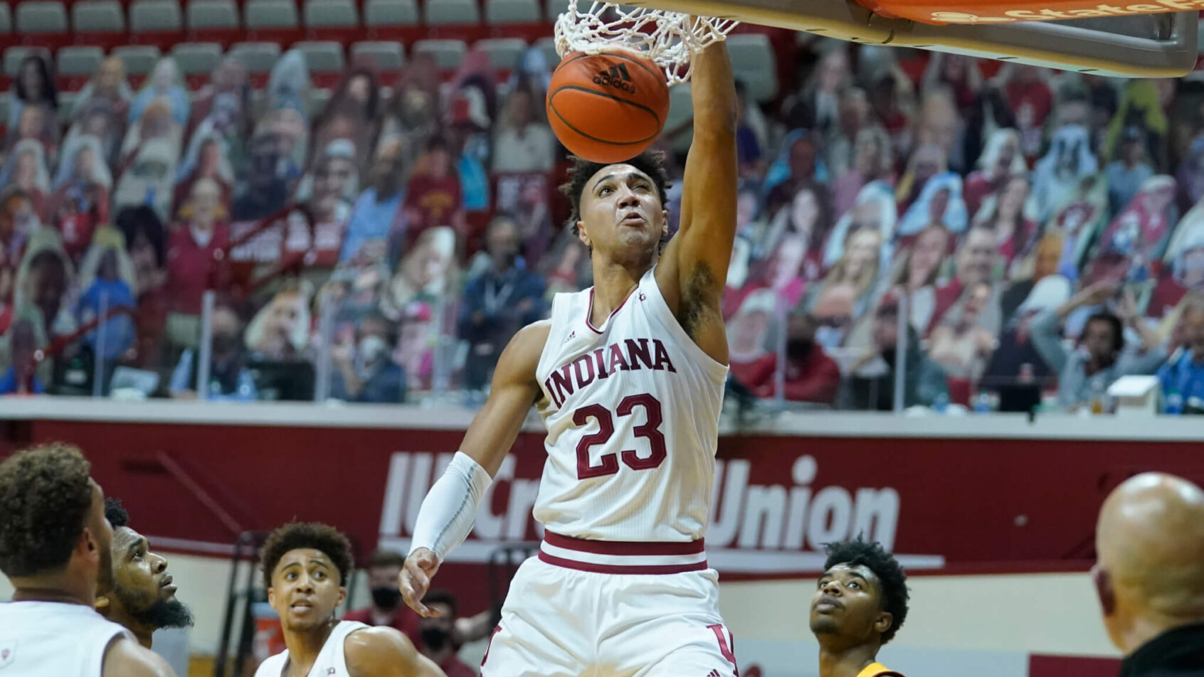 Trayce Jackson-Davis dunking
