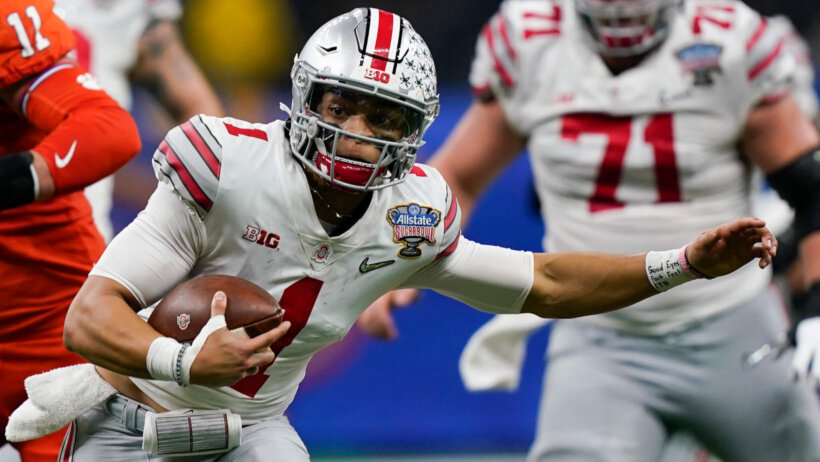 Justin Fields Ohio State Buckeyes
