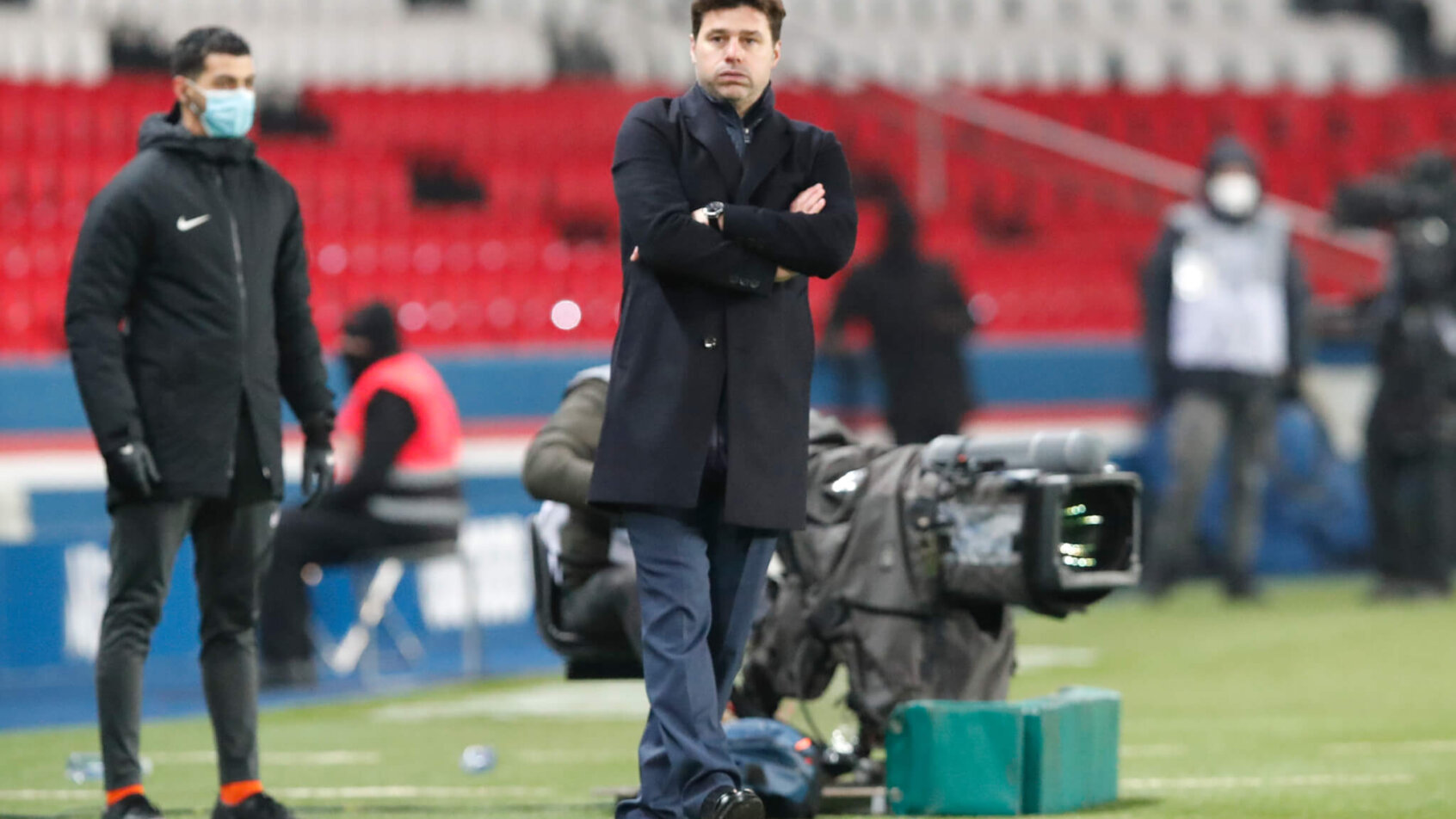 PSG's head coach Mauricio Pochettino