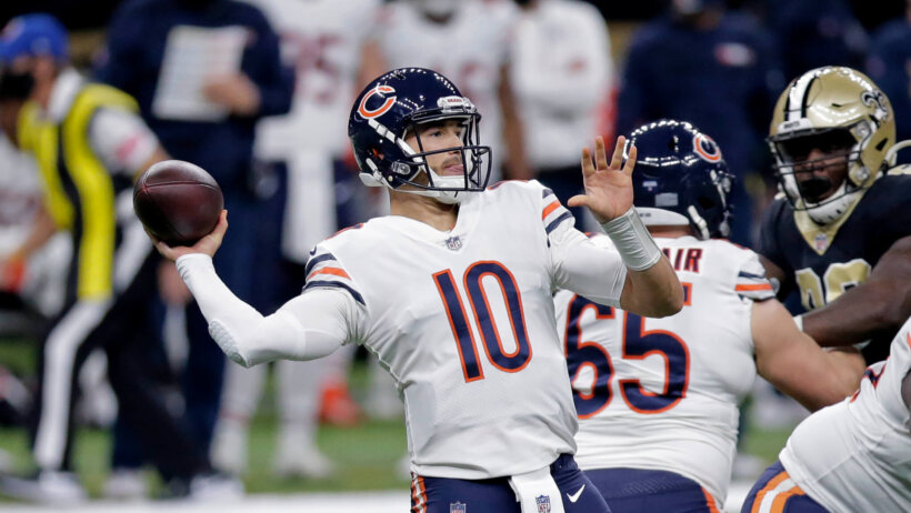 Chicago Bears quarterback Mitchell Trubisky