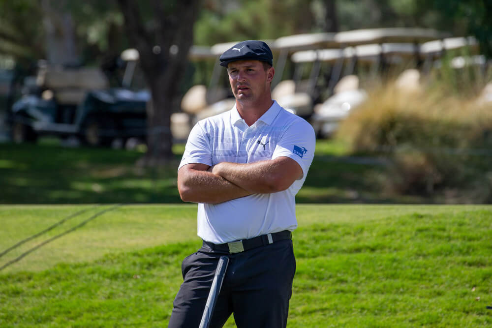 Bryson DeChambeau standing