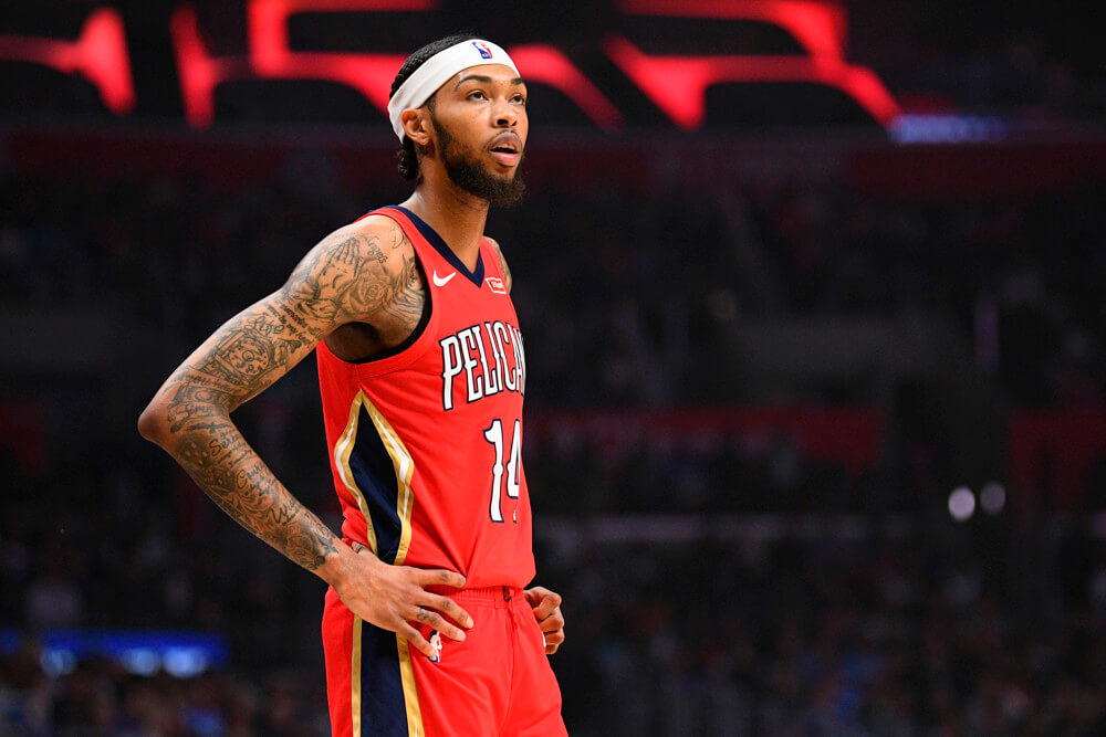 Brandon Ingram hands on hips