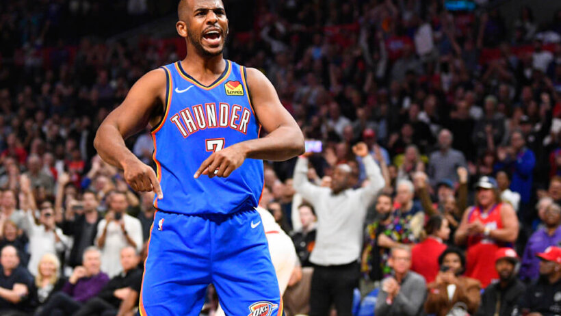 Chris Paul yells