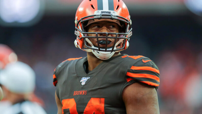 Nick Chubb of the Cleveland Browns