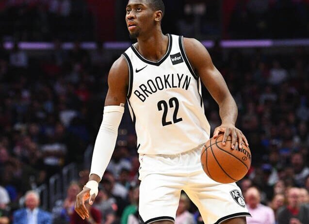 Caris LeVert dribbling ball