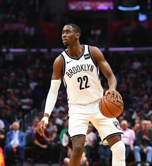 Caris LeVert dribbling ball
