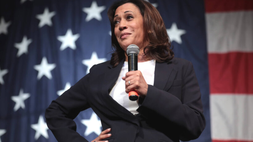 Kamala Harris speaking