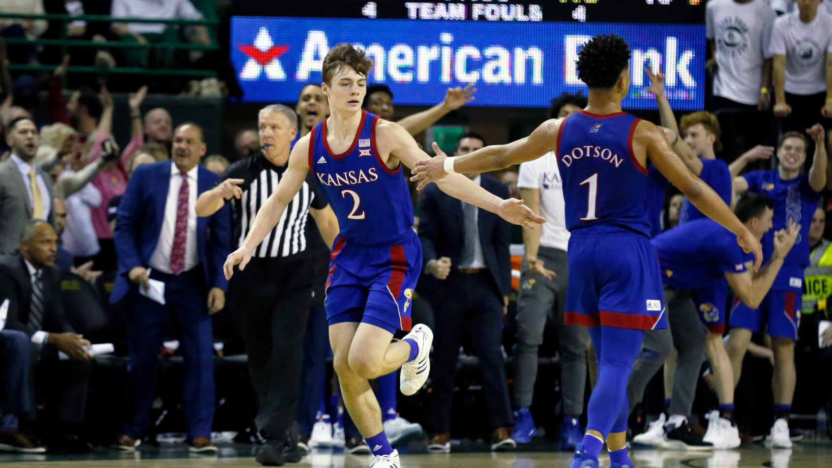 Kansas guard Christian Braun
