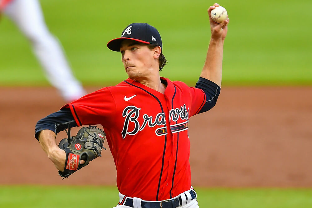 Max Fried pitching for Atlanta