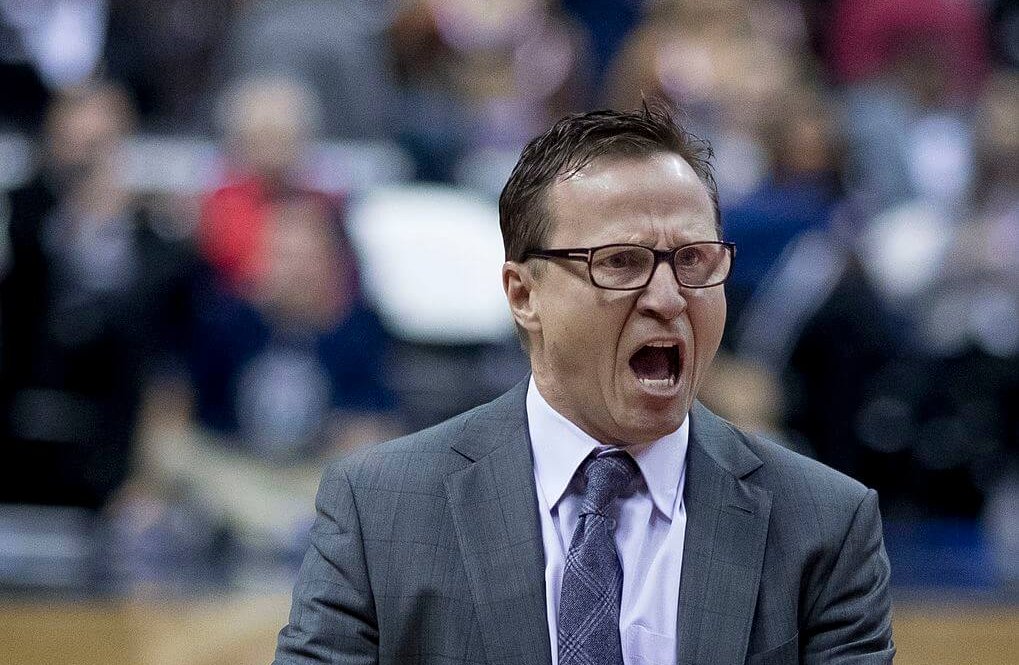 Scott Brooks yelling