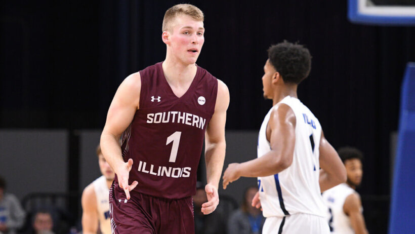 Marcus Domask of the Southern Illinois Salukis