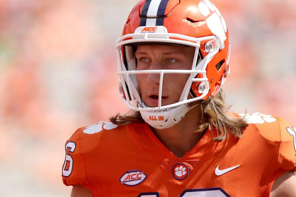 Clemson quarterback Trevor Lawrence