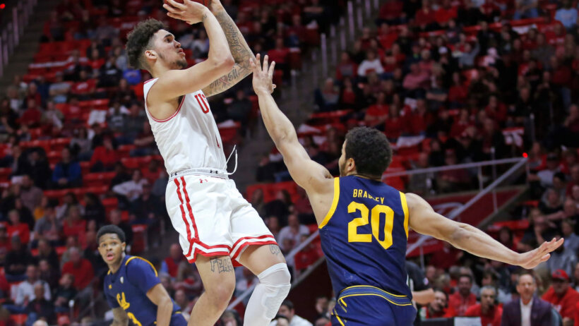 Utah forward Timmy Allen shooting