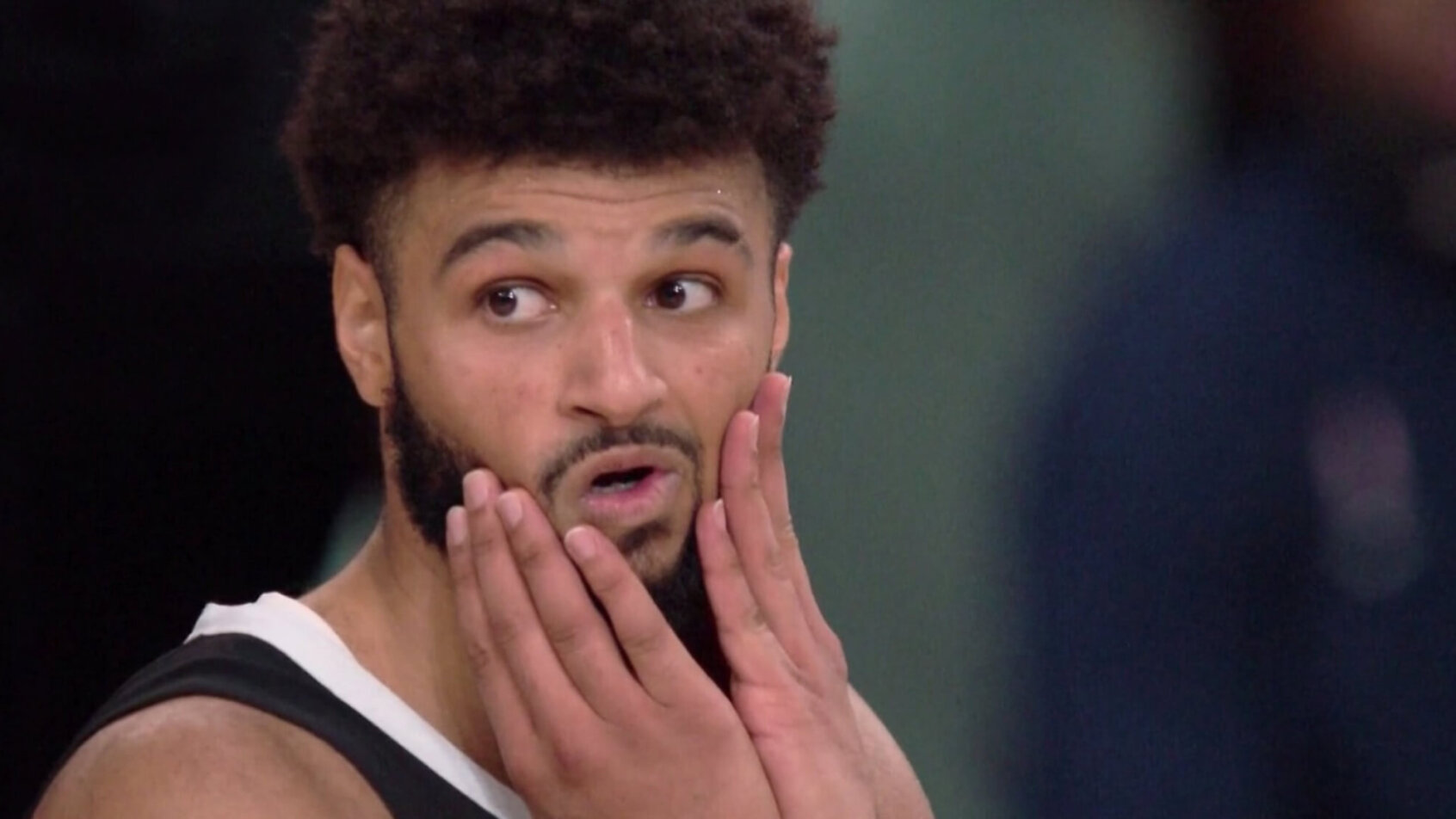 jamal murray looking worried