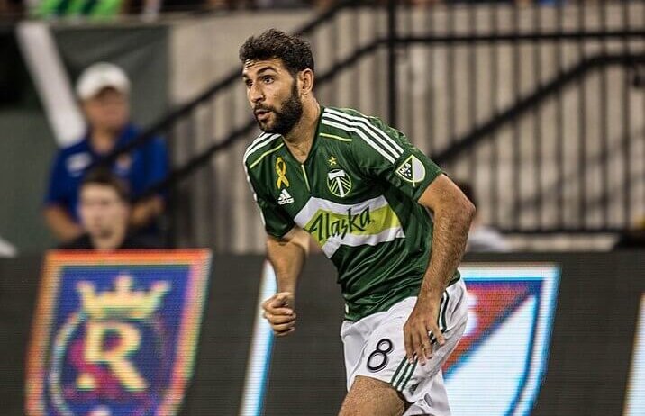 Portland TImbers midfielder Diego Valeri.