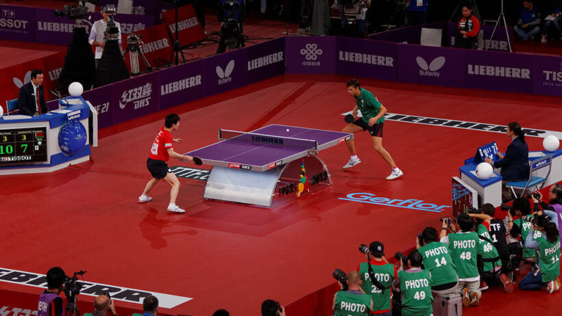 table tennis match