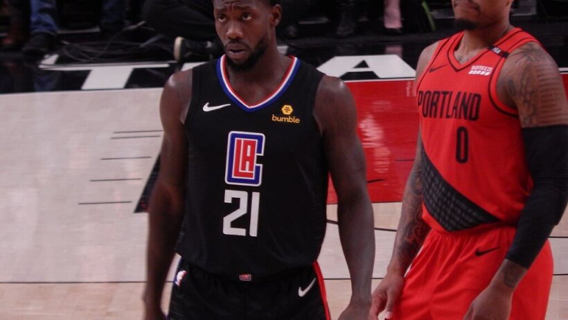Patrick Beverley on court
