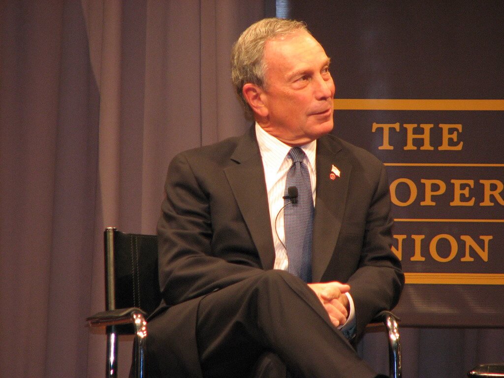 Bloomberg sitting