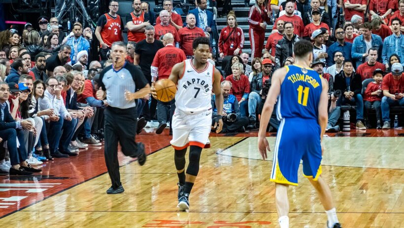 Kyle Lowry on court