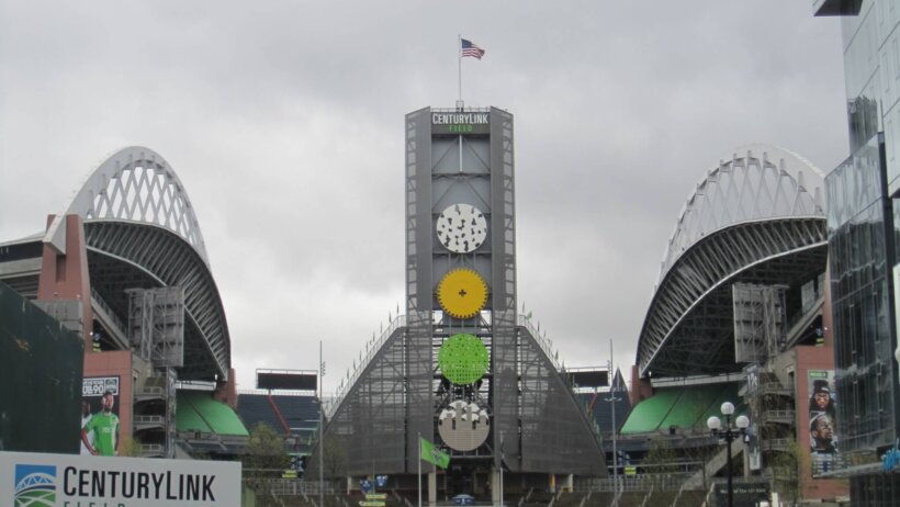 Century Link Field, the home of the Seattle Dragons