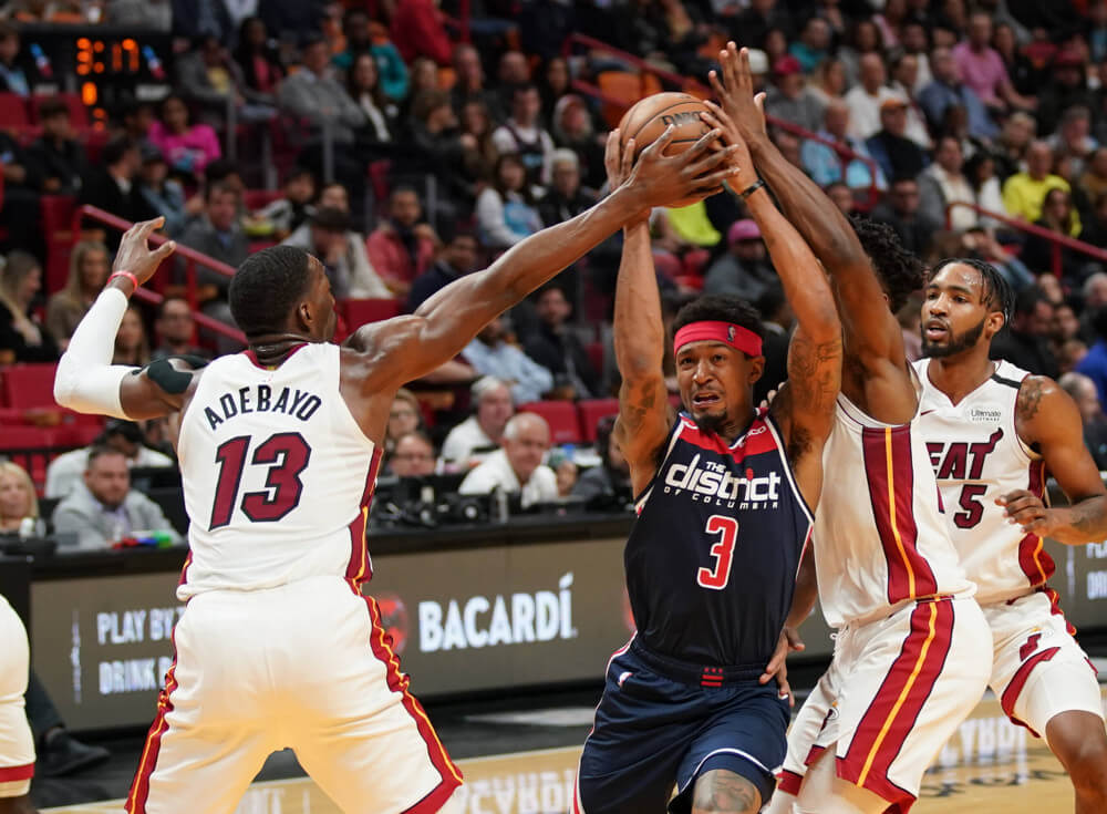 Bradley Beal driving