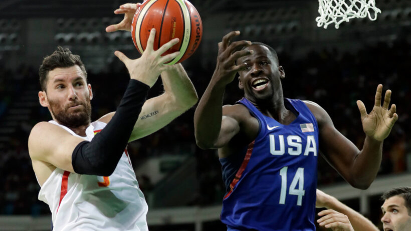 Draymond Green plays for Team USA