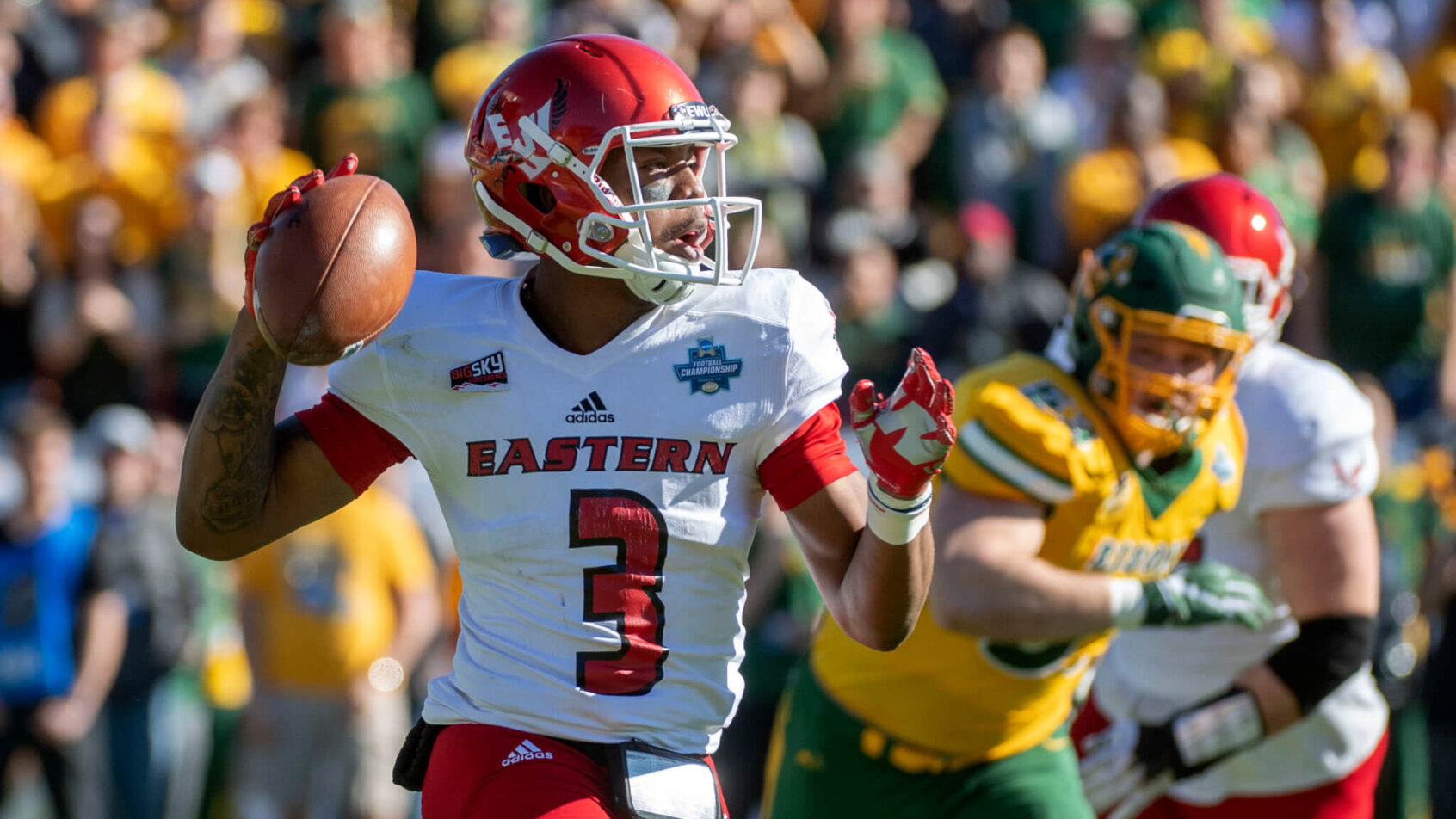 EWU QB on the run