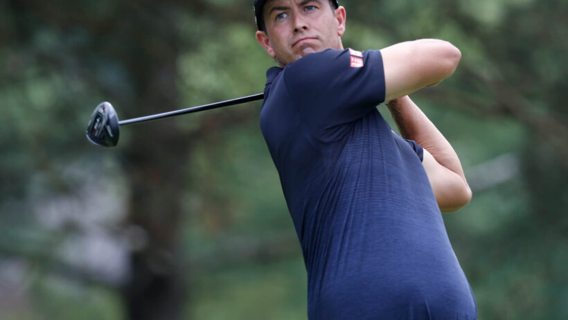 Adam Scott driving