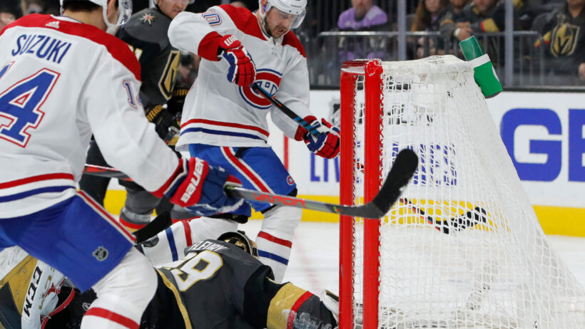 Tomas Tatar scores versus Vegas
