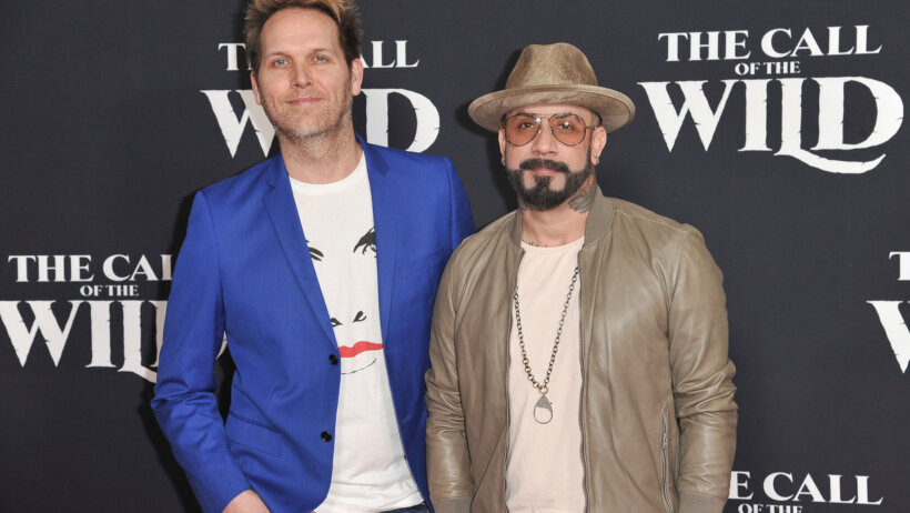 Mark Adler and AJ McLean