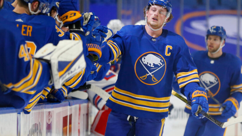 Jack Eichel and Taylor Hall - Buffalo Sabres