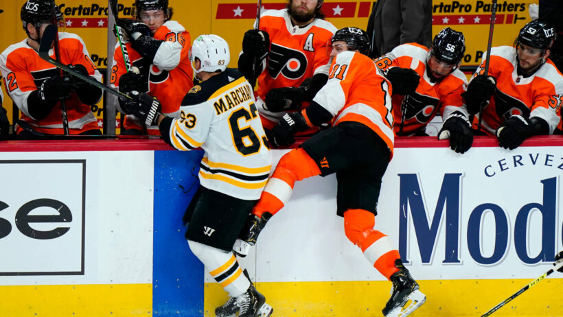 Brad Marchand, Boston Bruins; Travis Konecny, Philadelphia Flyers