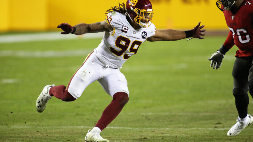 Chase Young rushing