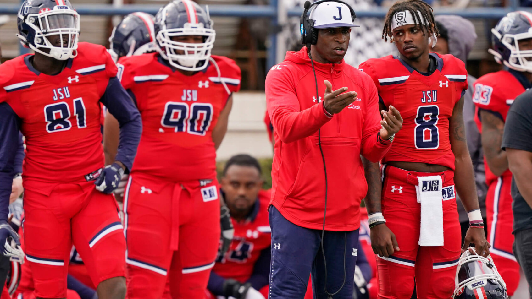 Deion Sanders coaching