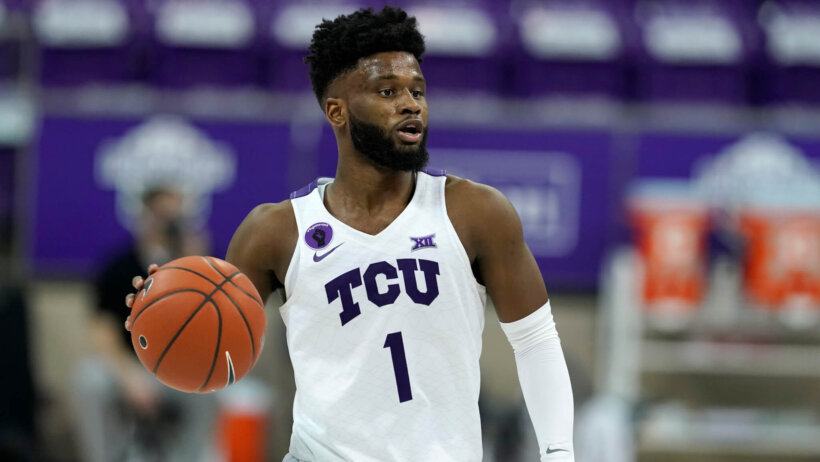 TCU's Mike Miles handles the ball