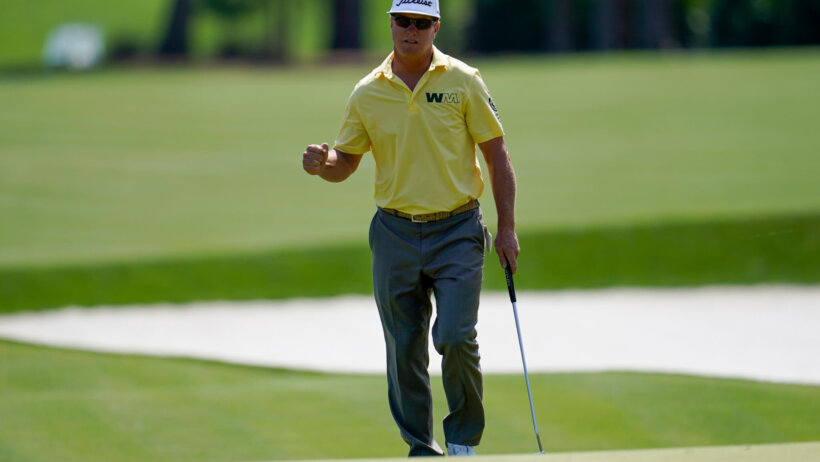 Charley Hoffman fist pump