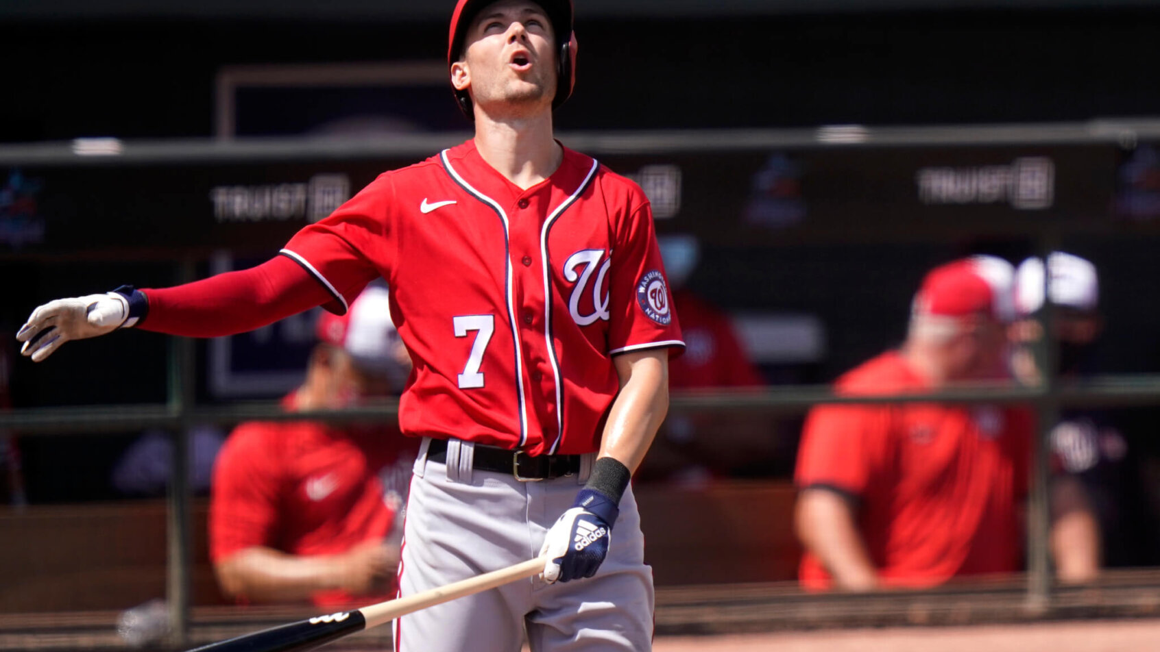 Washington Nationals' Trea Turner at the plate