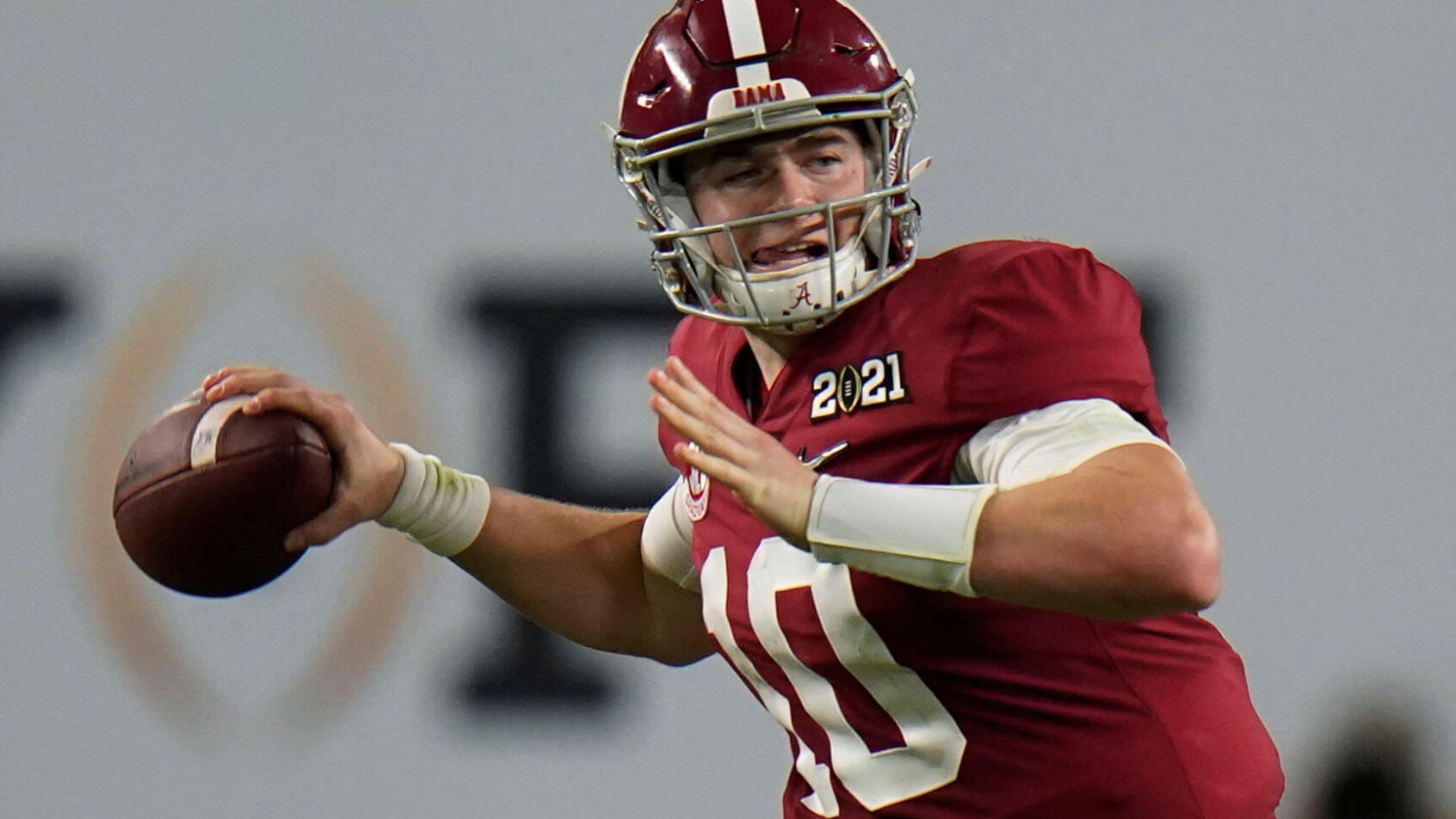Mac Jones 2021 NFL Draft Third Overall Pick - San Francisco 49ers