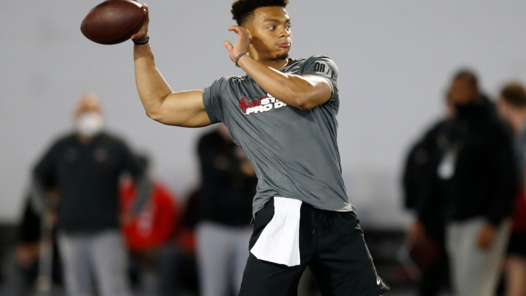 Justin Fields, QB, Ohio State Pro Day