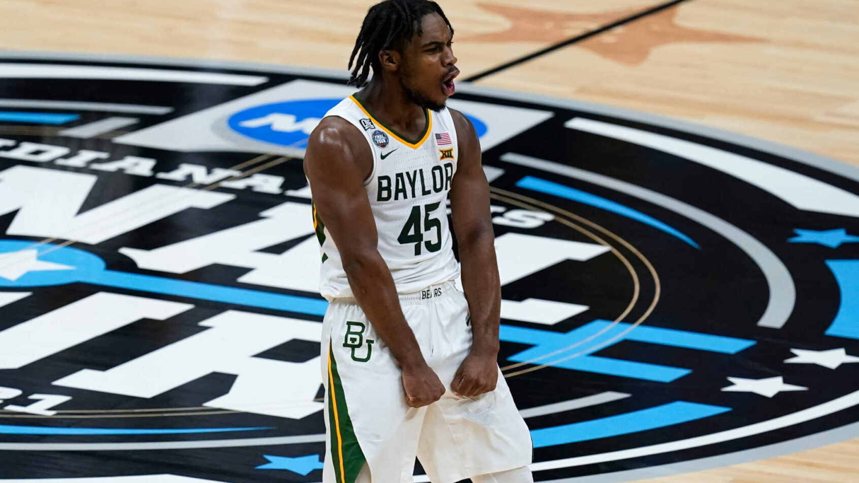 Davion Mitchell pumped reaction