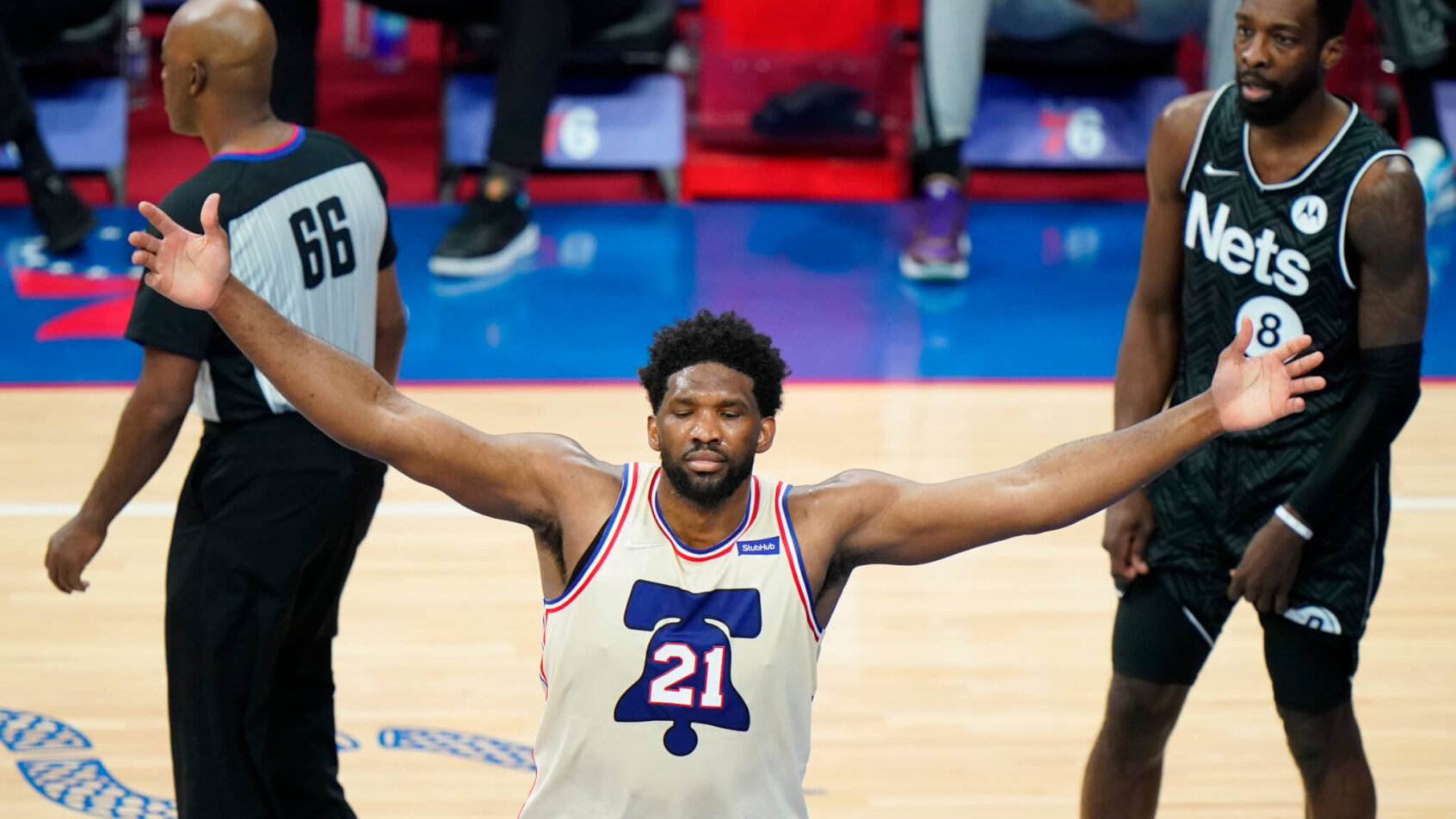 Joel Embiid celebration