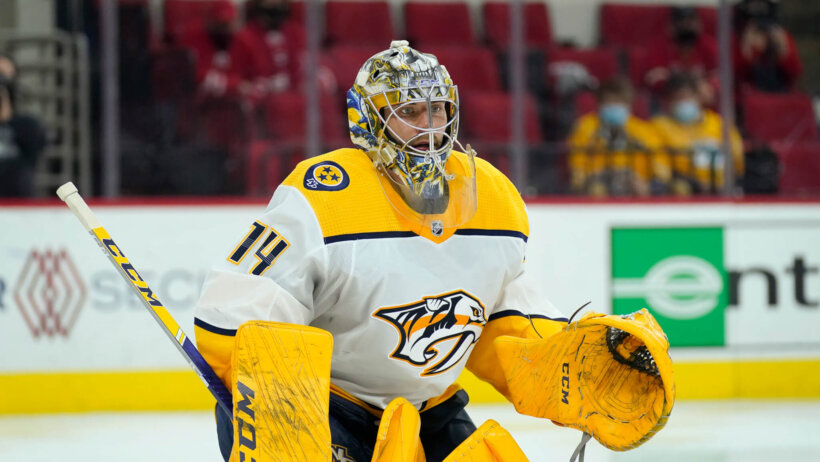 Nashville Predators vs Chicago Blackhawks Odds - April 21st - Juuse Saros