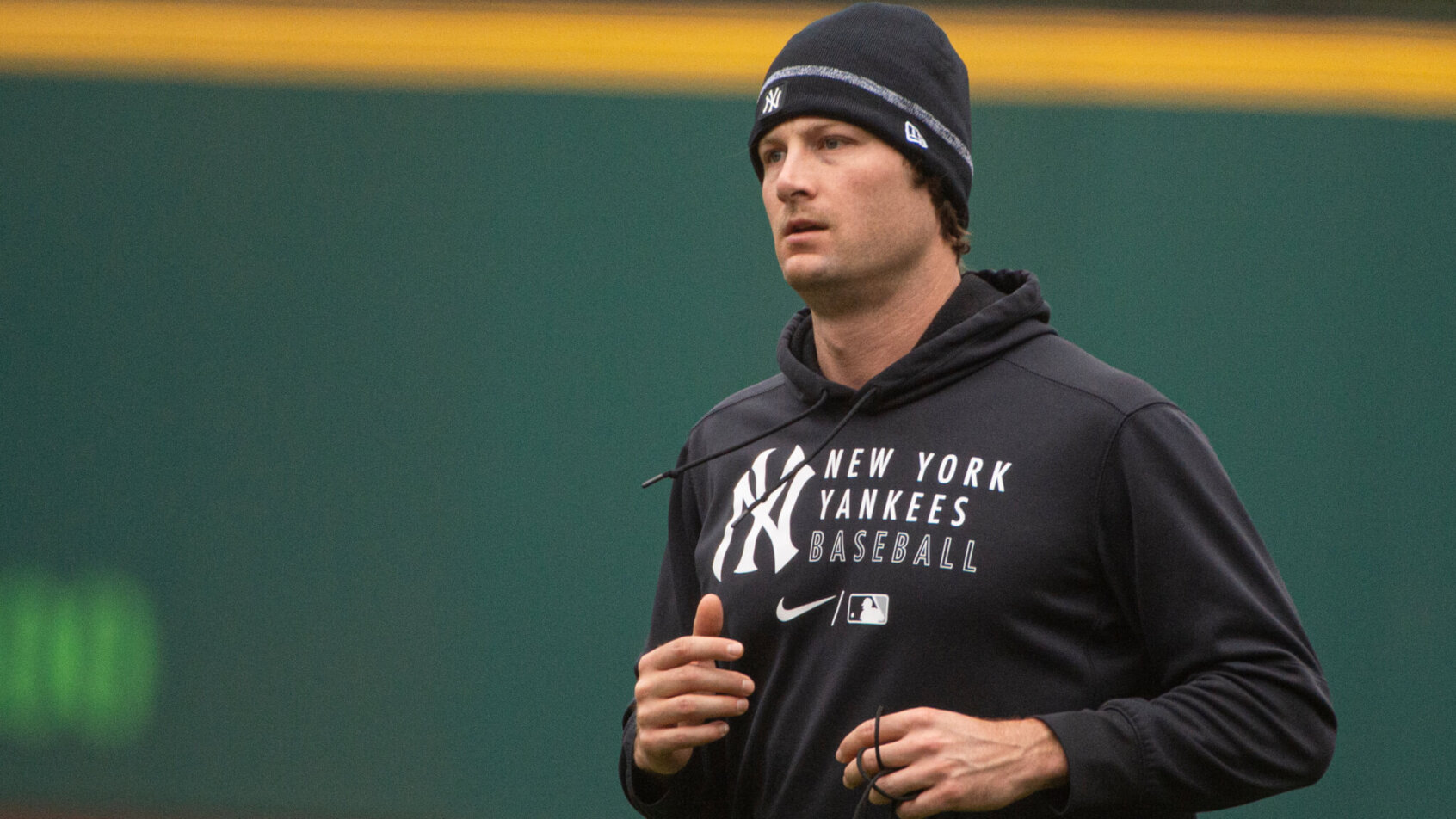 Gerrit Cole warmup
