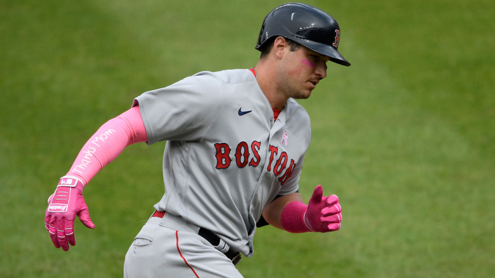 Hunter Renfroe running basepath