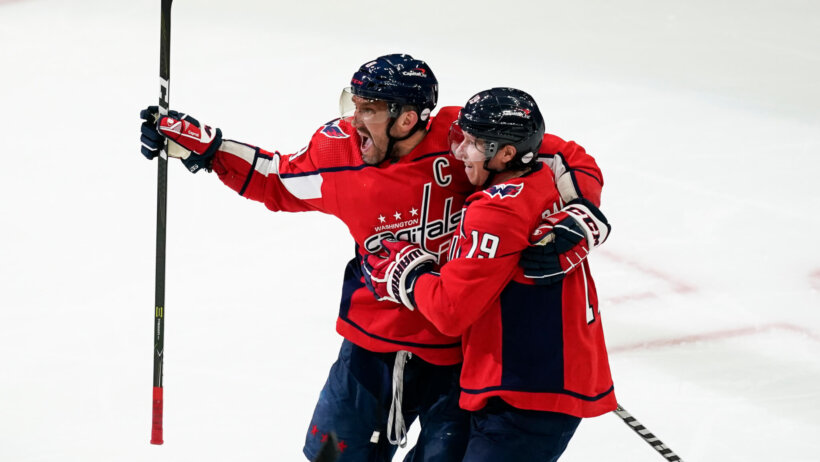 Alex Ovechkin, Washington Capitals, Celebrate